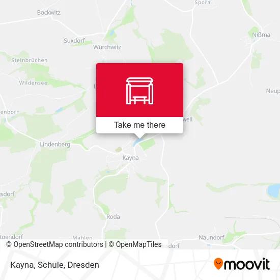 Карта Kayna, Schule