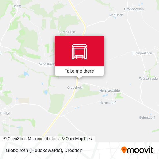 Карта Giebelroth (Heuckewalde)