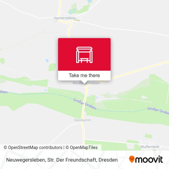 Карта Neuwegersleben, Str. Der Freundschaft