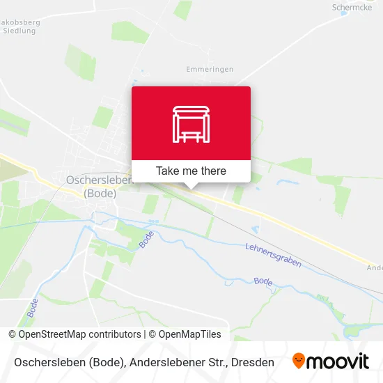 Карта Oschersleben (Bode), Anderslebener Str.