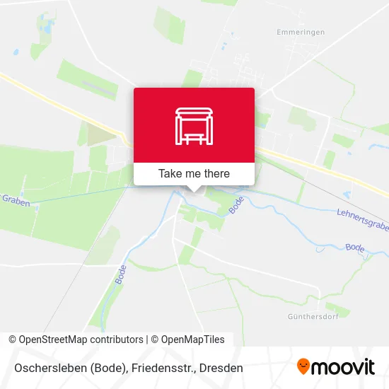 Карта Oschersleben (Bode), Friedensstr.
