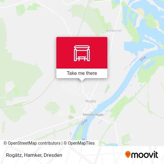 Карта Rogätz, Hamker