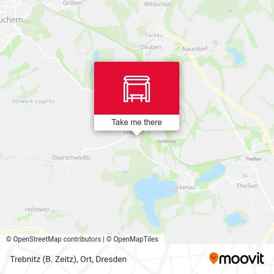 Карта Trebnitz (B. Zeitz), Ort