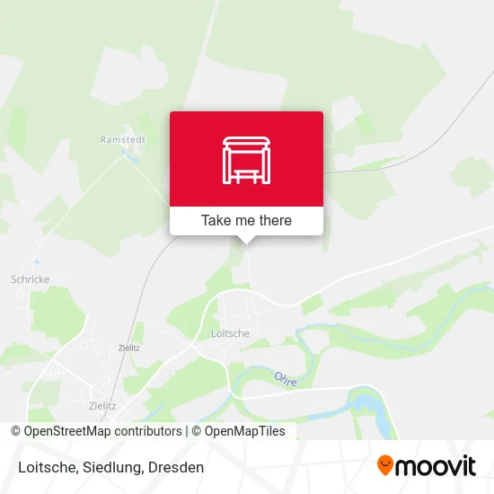 Карта Loitsche, Siedlung
