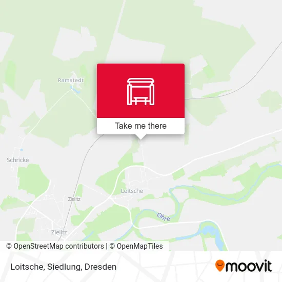 Карта Loitsche, Siedlung