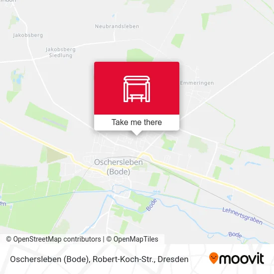 Карта Oschersleben (Bode), Robert-Koch-Str.