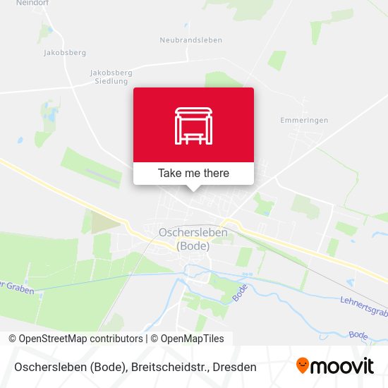 Карта Oschersleben (Bode), Breitscheidstr.