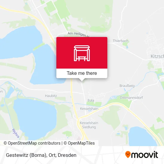 Карта Gestewitz (Borna), Ort