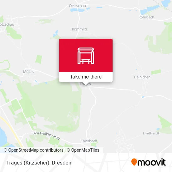 Карта Trages (Kitzscher)