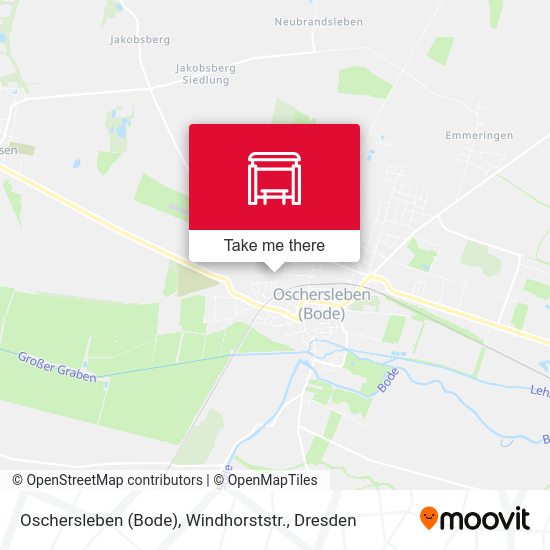 Карта Oschersleben (Bode), Windhorststr.