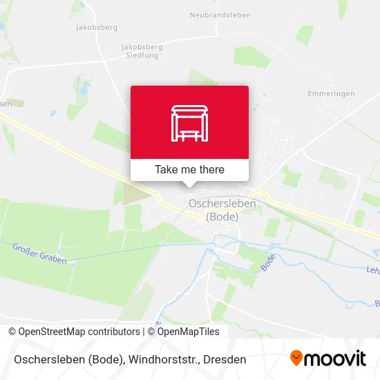 Карта Oschersleben (Bode), Windhorststr.