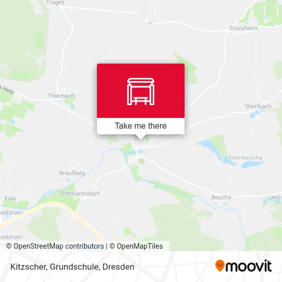 Kitzscher, Grundschule map