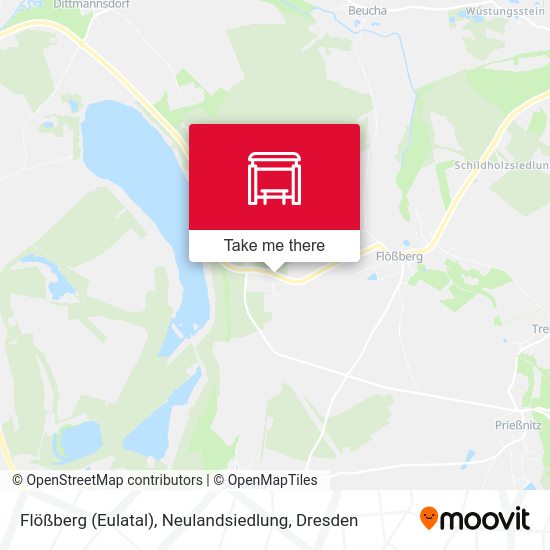 Карта Flößberg (Eulatal), Neulandsiedlung