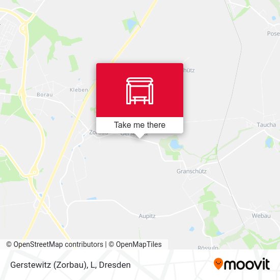 Карта Gerstewitz (Zorbau), L