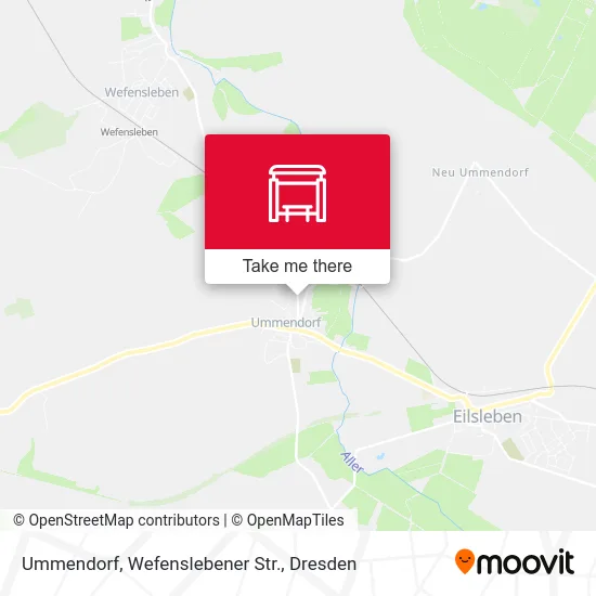 Карта Ummendorf, Wefenslebener Str.