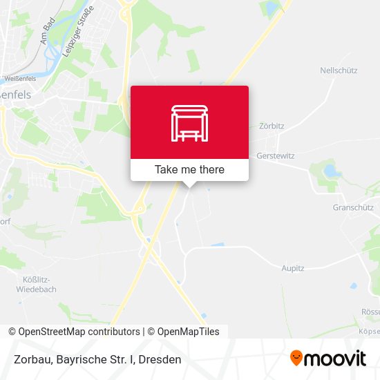 Карта Zorbau, Bayrische Str. I