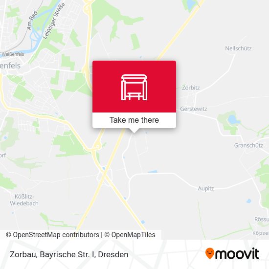Карта Zorbau, Bayrische Str. I