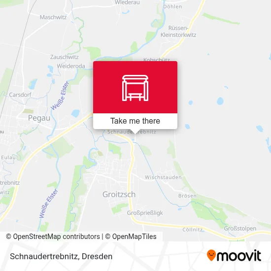 Schnaudertrebnitz map