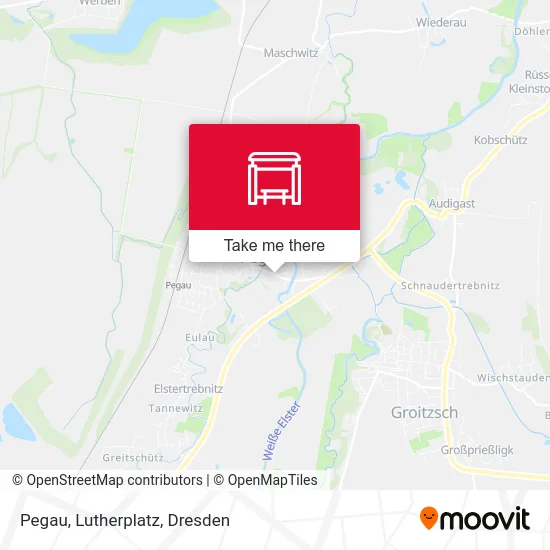 Карта Pegau, Lutherplatz