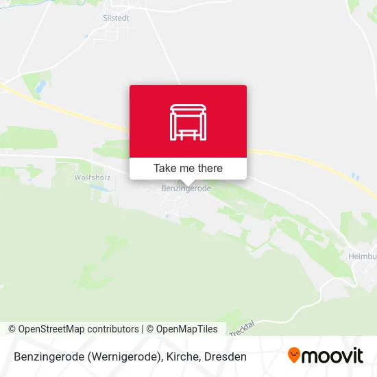 Карта Benzingerode (Wernigerode), Kirche
