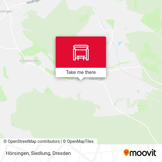 Карта Hörsingen, Siedlung