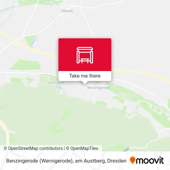 Карта Benzingerode (Wernigerode), am Austberg