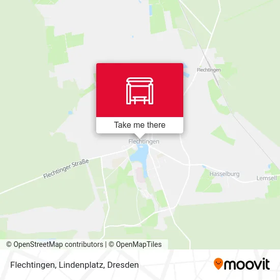 Карта Flechtingen, Lindenplatz