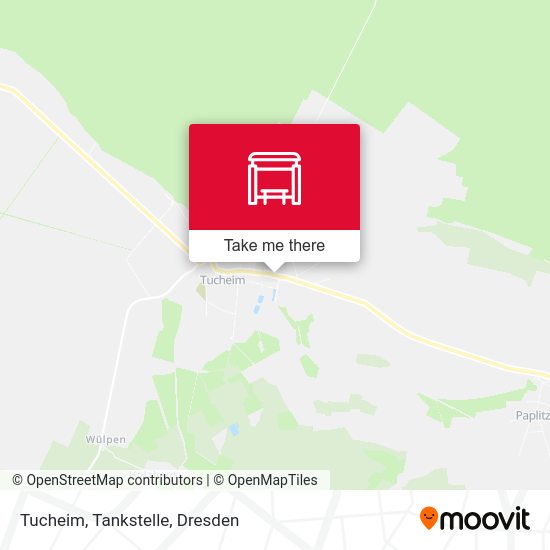 Карта Tucheim, Tankstelle