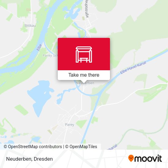Карта Neuderben