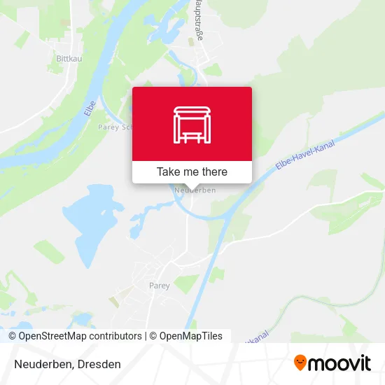 Карта Neuderben