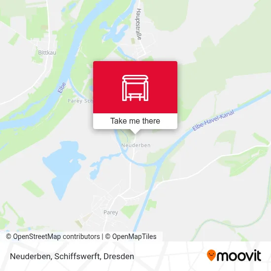 Neuderben, Schiffswerft map