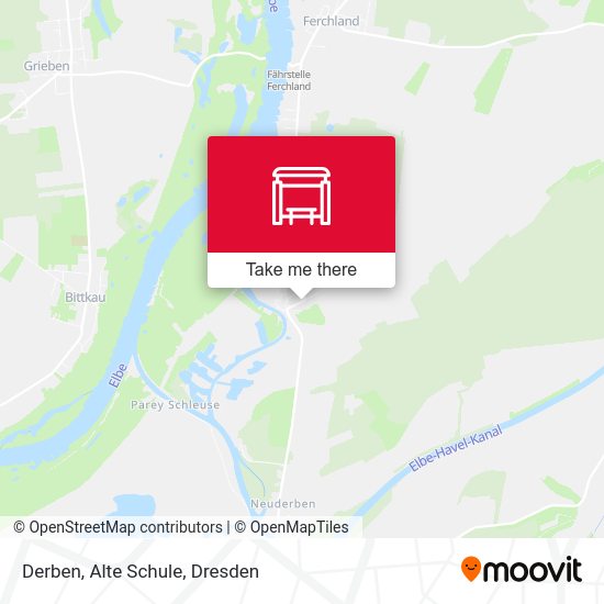 Карта Derben, Alte Schule