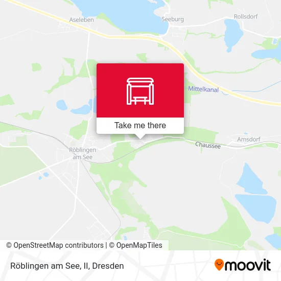 Карта Röblingen am See, II