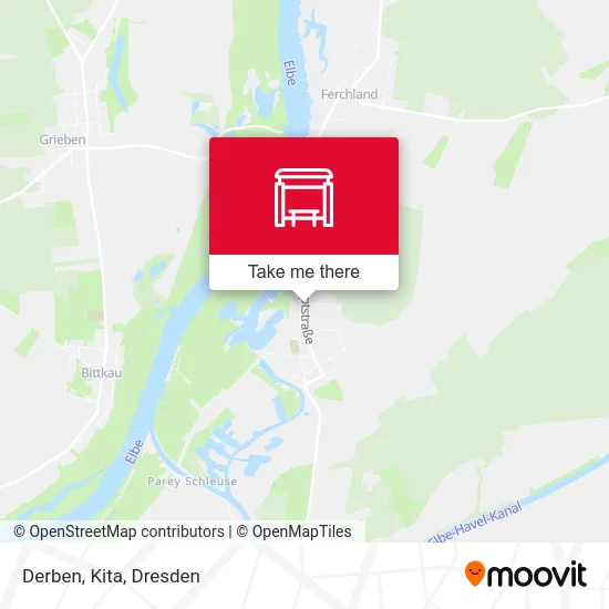 Карта Derben, Kita