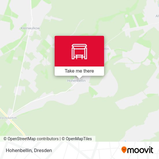 Карта Hohenbellin