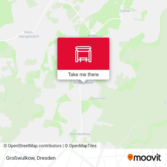Карта Großwulkow