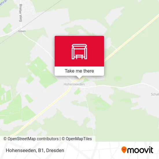 Карта Hohenseeden, B1