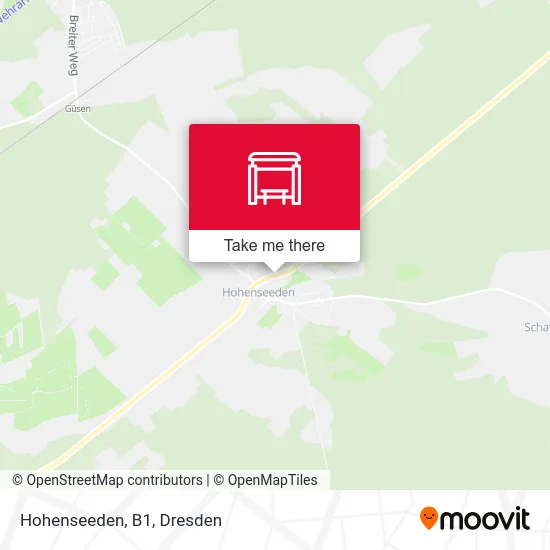 Карта Hohenseeden, B1