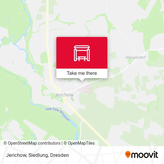 Карта Jerichow, Siedlung