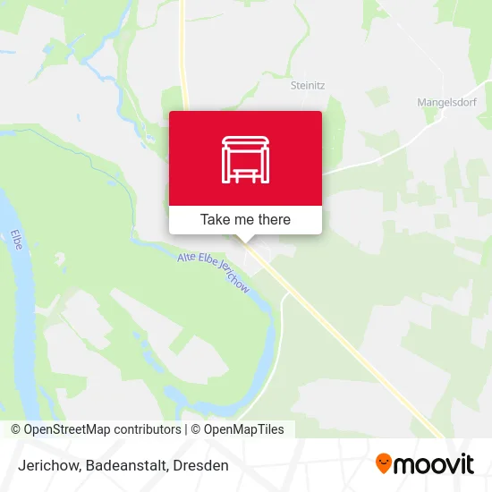 Карта Jerichow, Badeanstalt