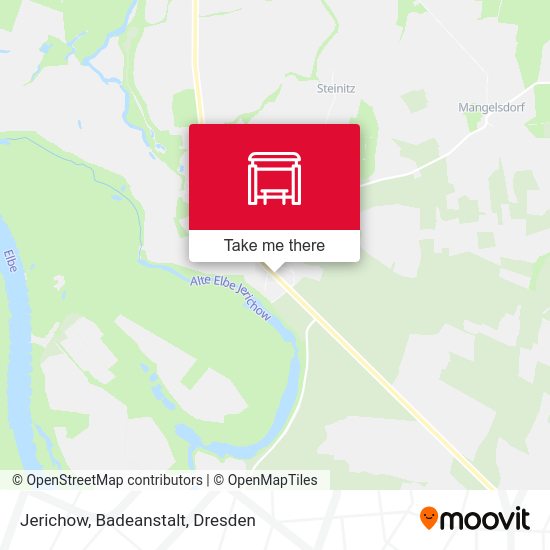 Карта Jerichow, Badeanstalt