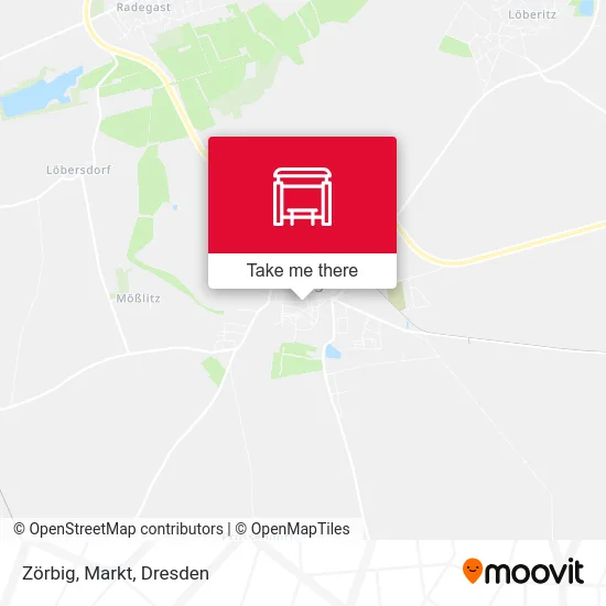 Карта Zörbig, Markt