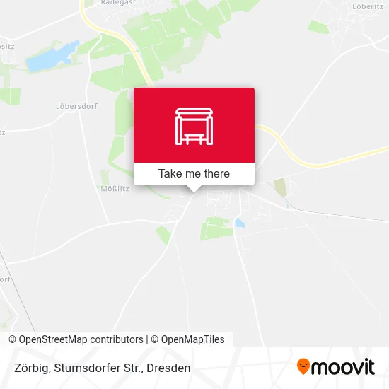 Карта Zörbig, Stumsdorfer Str.