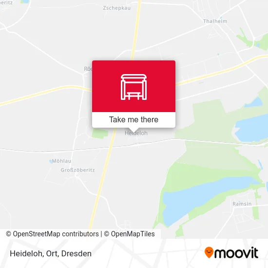 Карта Heideloh, Ort