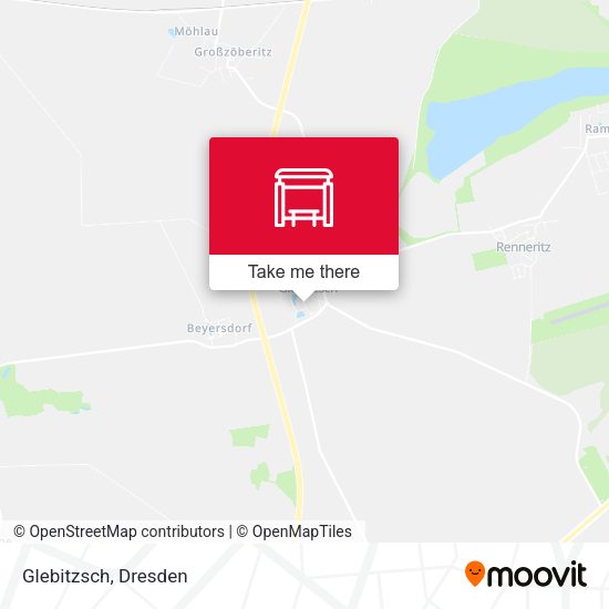Карта Glebitzsch