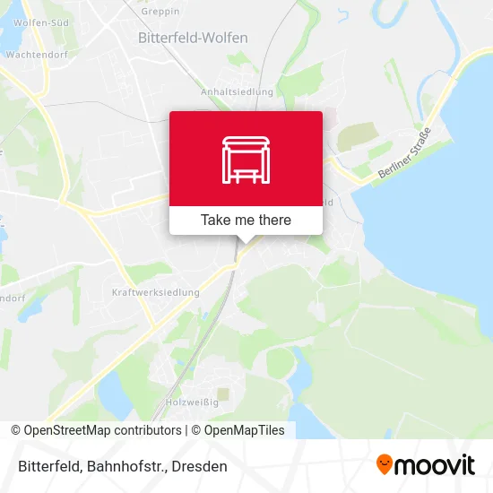 Карта Bitterfeld, Bahnhofstr.