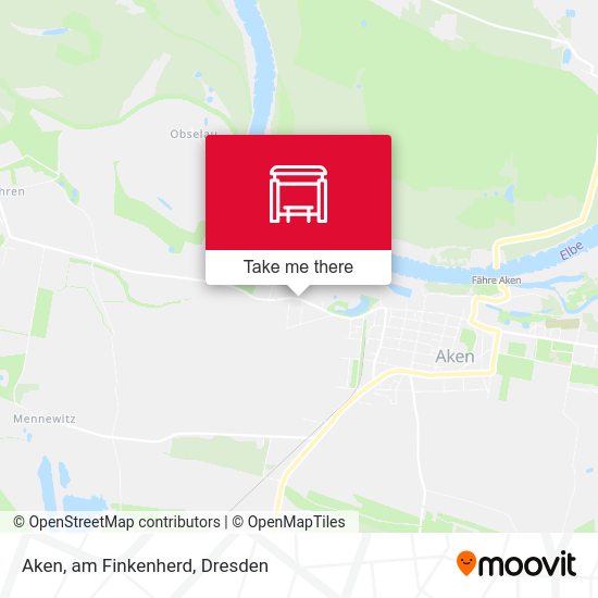Карта Aken, am Finkenherd
