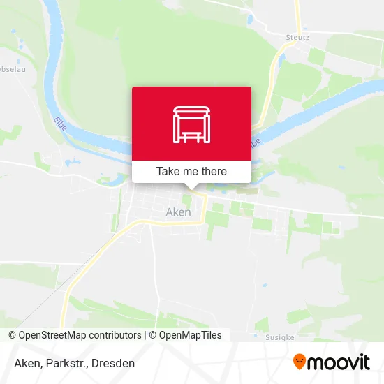 Карта Aken, Parkstr.