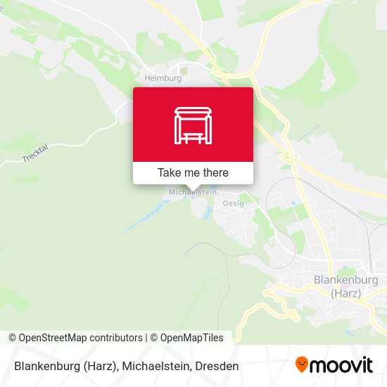Карта Blankenburg (Harz), Michaelstein