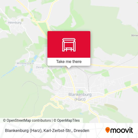 Карта Blankenburg (Harz), Karl-Zerbst-Str.